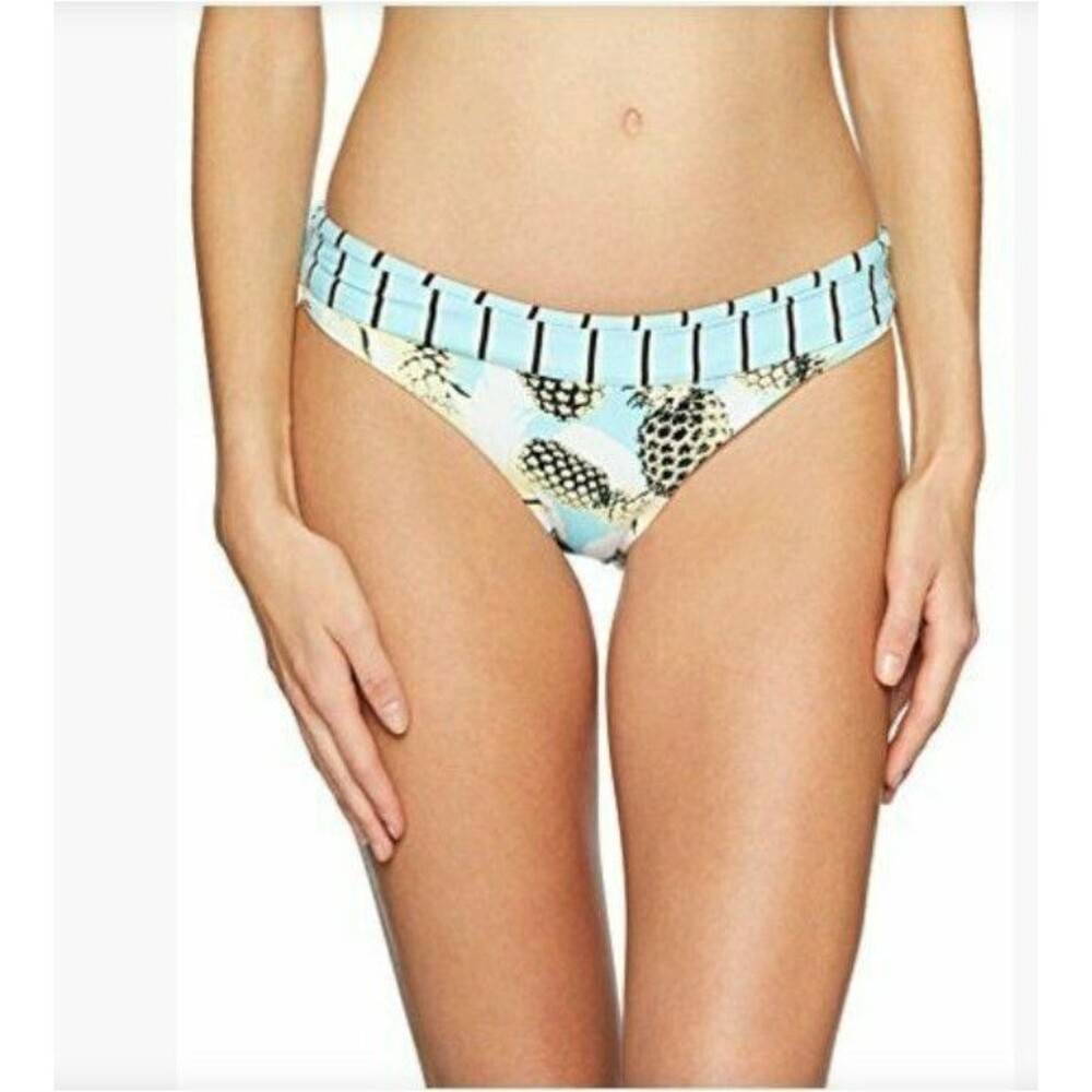 Bikini Lab Junior Reversible Banded Hipster Bikini Swim Bottom Mult Size S 11410